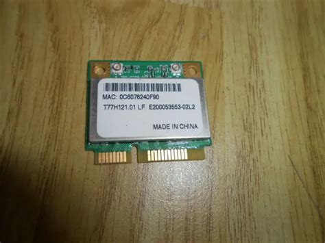 Wifi Wireless Card Atheros Ar B Ccae Lp T Picclick Uk