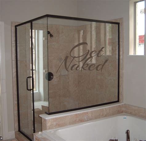 Bathroom Get Naked Wall Decal Sticker Etsy