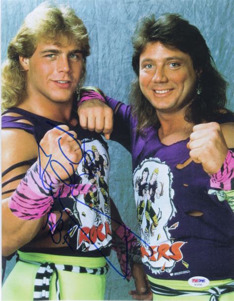 Shawn Michaels Signed WWE "The Rockers" 11x14 Photo Inscribed "HBK ...