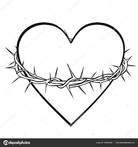 Crown Of Thorns Vector : Jesus Crown of Thorns Logo Royalty Free Vector Image / Find vectors of ...