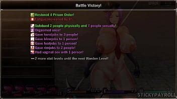 Karryns Prison Thick PAWG Takes Brutal Pussy Punishment Hentai Sex Game Part