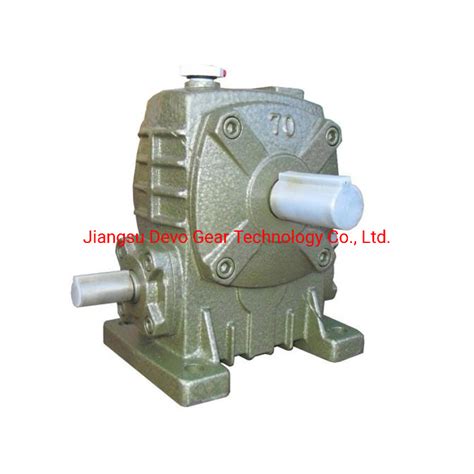 Wp Series Worm Shaft Reducer High Torque Industrial Worm Gearbox