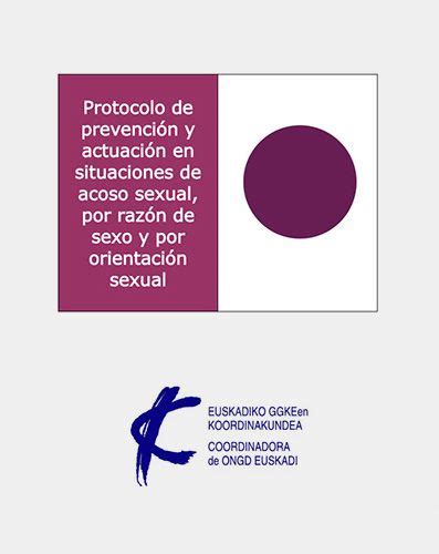 Protocolo De Prevención Y Actuación En Situaciones De Acoso Sexual Por Razón De Sexo Y Por