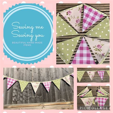 Oilcloth Buntingoutdoor Bunting Garden Buntingwaterproof Etsy Uk