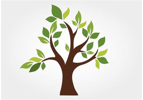 Stylized Vector Tree - Download Free Vector Art, Stock Graphics & Images