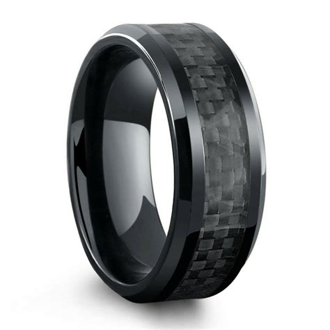 Mens Carbon Fiber Wedding Bands & Carbon Fiber Rings – Northern Royal, LLC