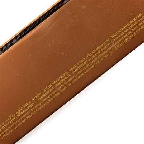 Urban Decay Naked Honey Eyeshadow Palette Swatches