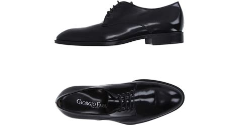 Giorgio fabiani Lace-up Shoes in Black for Men | Lyst