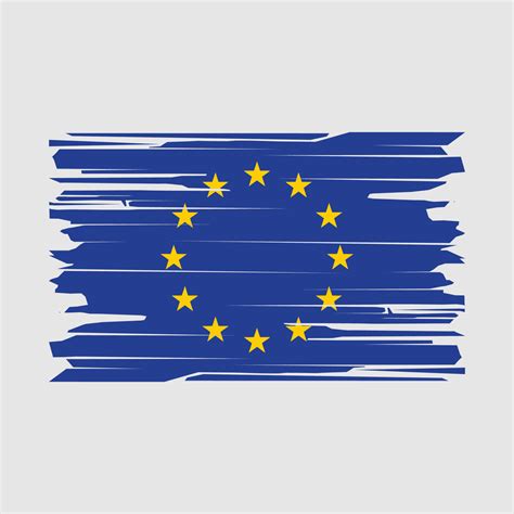 European Flag Brush Vector 21484313 Vector Art at Vecteezy