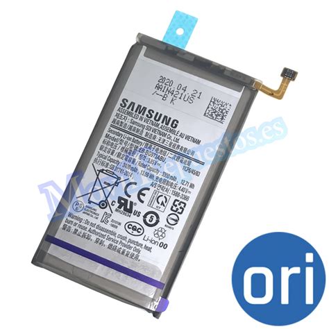 Batería EB BG973ABU Para Samsung Galaxy S10 G973F De 3400mAh Original