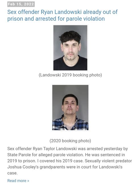 John Chiv Convicted Sex Offender Ryan Landowski In Custody Again This