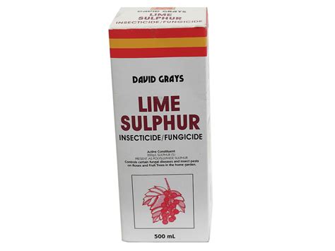 David Grays Lime Sulphur Insecticidefungicide 500ml Diacos Discount