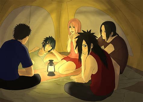 Hd Wallpaper Haruno Madara Naruto Obito Sakura Sasuke Uchiha