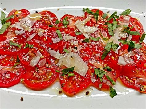 Tomaten Carpaccio Von Pannepot Chefkoch