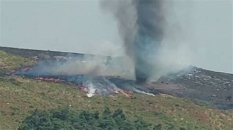 Video Impressive Fire Tornado Appears Amid Blaze In Portugal The