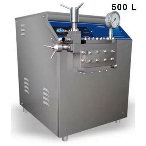 100 150 Bar 500L High Pressure Homogenizer Capacity 500 Ltr Rs