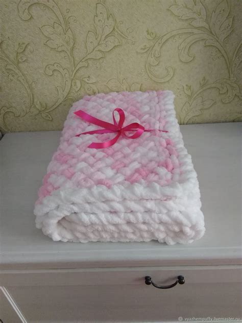 Детский плюшевый плед из пряжи Ализе Пуффи (Alize Puffy) купить в ...