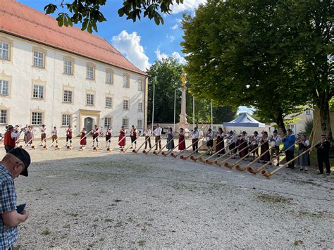 Jubiläum der Albhornbläser Josef Rief MdB