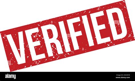 verified rubber stamp verified rubber grunge stamp seal vector
