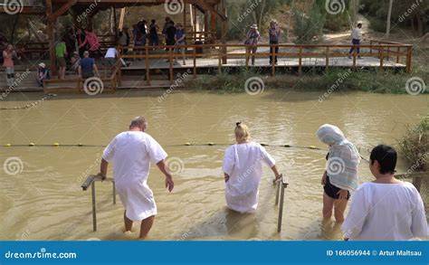 Jordan River Israel November 2019 Yardenit Baptismal Site