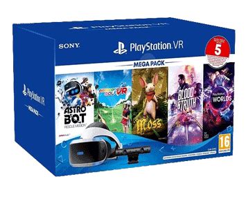 Купить PlayStation VR EU Camera Eye V2 5 игр AstroBot, Golf, Moss ...