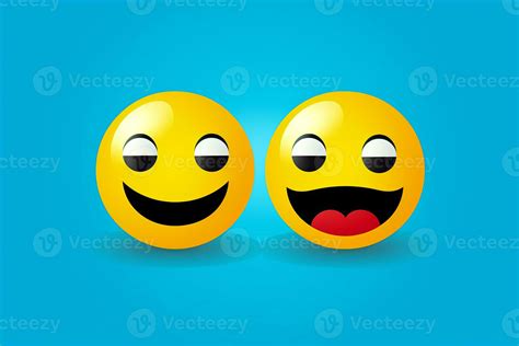 Happy Face Emoji Modern Graphic Illustration generative AI 28370356 ...