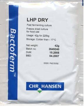 Bactoferm meat starter culture - Beer Wine Hobby Store View