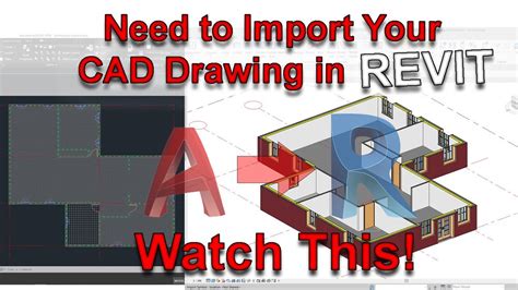 How To Import Link Scale A Dwg Drawing Autocad Into Autodesk Revit