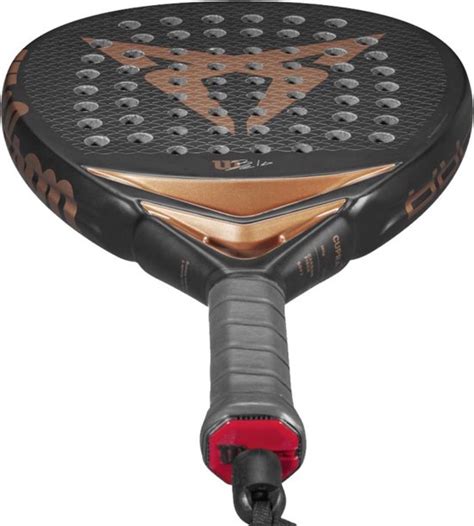 Wilson Cupra V2 2 Diamant 2023 Padel Racket Zwart Koper Bol