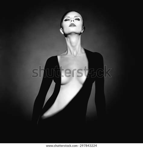 Fashion Art Studio Portrait Elegant Naked Stock Photo Shutterstock