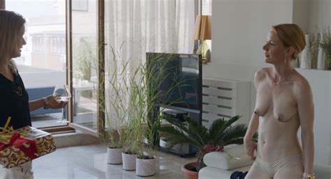 Naked Sandra Hüller in Toni Erdmann