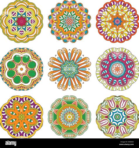 Vector Mandalas Hi Res Stock Photography And Images Alamy