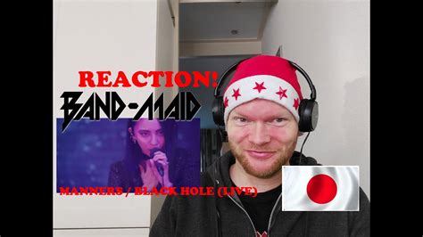 Band Maid Manners Black Hole Live Reaction Youtube