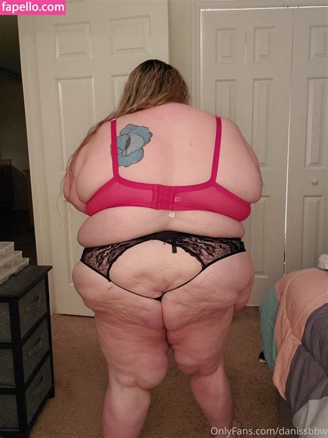 Dani Ssbbw Danissbbw Nude Leaked Onlyfans Photo Fapello