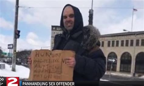 Repeat Sex Offender Claiming To Be A Vet Spotted Panhandling In Utica
