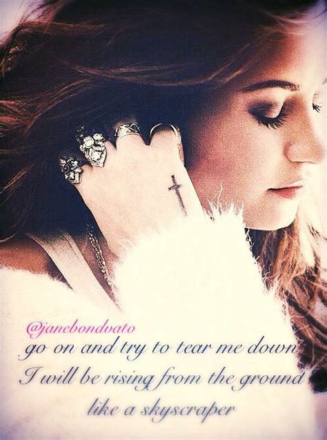 skyscraper by Demi Lovato | Demi lovato, Lovato, Demi