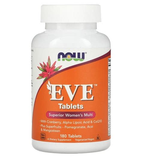 NOW Eve Tablets 180 таб купить витамины для женщин в Киеве и Украине ...