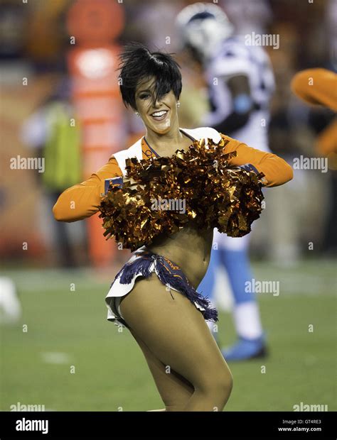 Denver Colorado Usa 8th Sep 2016 Broncos Rookie Cheerleader