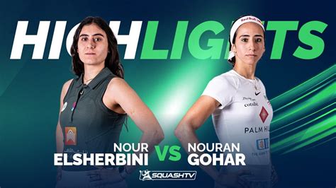 El Sherbini V Gohar Paris Squash 2024 FINAL HIGHLIGHTS YouTube