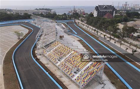 Pembangunan sirkuit Formula E Jakarta Anadolu Ajansı