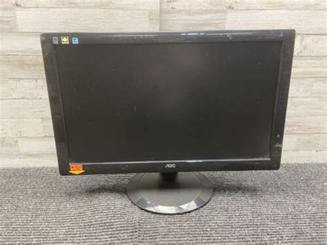 Used Aoc F22 Lcd Pc Computer Monitor 22 Tft22w90ps Power Cable Included Ebay