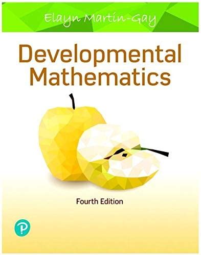 Developmental Mathematics By K Elayn Martin Gay Open Library