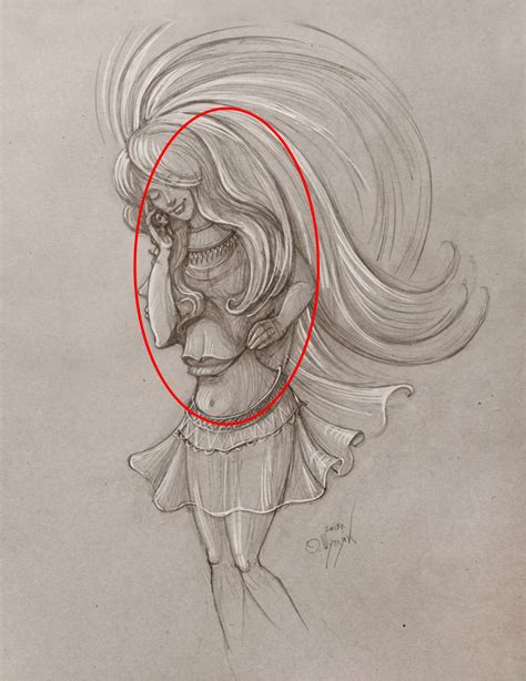 Optical Illusion Lady