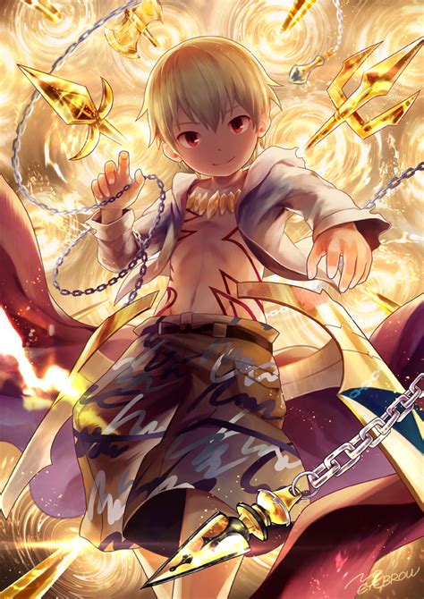 Kid Gilgamesh Gilgamesh Fate Fate Stay Night Anime Anime Characters