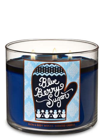 Bath Body Works BLUEBERRY SUGAR 3 Wick Candle Reviews 2022