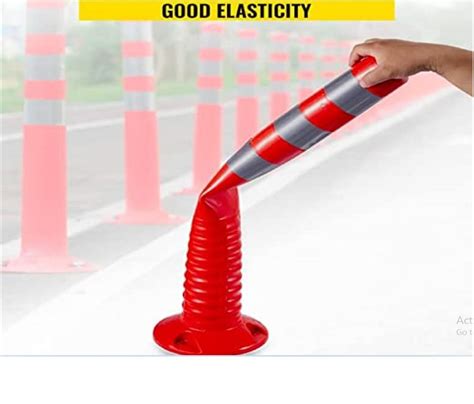 NN013 Red Pu Flexible Spring Post For Road Safety Plastic At Rs 380