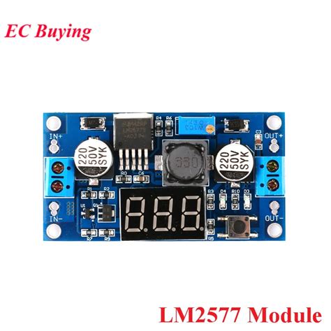 LM2577 DC DC Boost Step Up Module Step Up Converter Digital Voltmeter