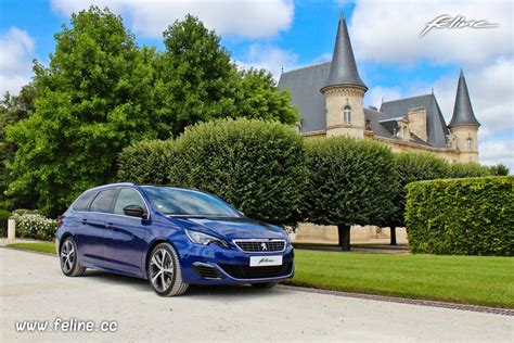 Photo Essai Peugeot 308 SW GT Bleu Magnetic 2 0 BlueHDi 180 EA