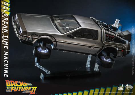 Hot Toys MMS636 回到未來II迪羅倫時光車DeLorean Time Machine1 6 比例收藏載具