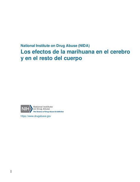 106 Los Efectos De La Marihuana En El Cerebro Y En El Resto Del Cuerpo